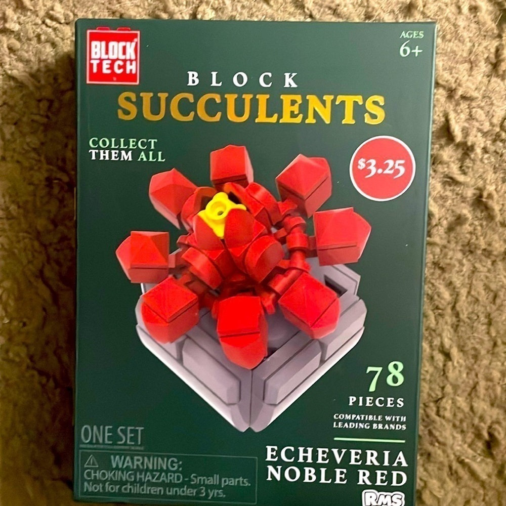 Succulents Blocks 78 pcs